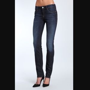 Kerry Straight Leg Jean in Deep Brushed Vintage